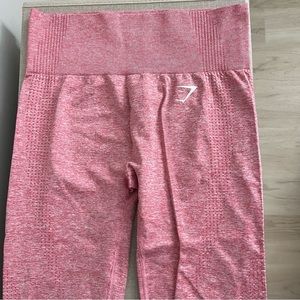 GYMSHARK PINK GRIP LEGGINGS
